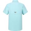 imageAlex Vando Printed Fishing Shirts Short Sleeve Outdoor Casual Shirt with Mesh InsideAqua