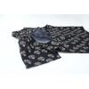 imageAlex Vando Printed Fishing Shirts Short Sleeve Outdoor Casual Shirt with Mesh InsideBlack Shell