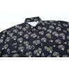 imageAlex Vando Printed Fishing Shirts Short Sleeve Outdoor Casual Shirt with Mesh InsideBlack Shell