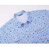 imageAlex Vando Printed Fishing Shirts Short Sleeve Outdoor Casual Shirt with Mesh InsideBlue Conch