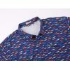 imageAlex Vando Printed Fishing Shirts Short Sleeve Outdoor Casual Shirt with Mesh InsideDarkblue Fish