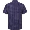 imageAlex Vando Printed Fishing Shirts Short Sleeve Outdoor Casual Shirt with Mesh InsideNavy Anchor