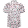 imageAlex Vando Printed Fishing Shirts Short Sleeve Outdoor Casual Shirt with Mesh InsideWhite Fish