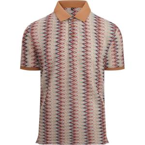 imageAlex Vando Mens Lace Polo Shirts Fashion Vibrant Short Sleeve Casual Shirts for MenKhaki