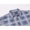 imageAlex Vando Womens Flannel Shirt Regular Long Sleeve Button Down Flannel Shirts for WomenDistressed BlueViolet