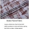 imageAlex Vando Womens Flannel Shirt Regular Long Sleeve Button Down Flannel Shirts for WomenDistressed PurpleBrown