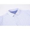 imageAlex Vando Mens Golf Shirt Moisture Wicking Classic Print Golf Shirts for MenBlue Dots