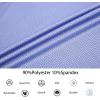 imageAlex Vando Mens Golf Shirt Moisture Wicking Classic Print Golf Shirts for MenBluewhite Square