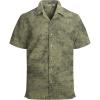 imageAlex Vando Mens Hawaiian Shirts Short Sleeve Summer Aloha Hawaii ShirtsGreenBlack
