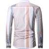 imageAlex Vando Mens Big Plaid Button Down Shirts Wrinkle Free 4Way Stretch Smart Casual ShirtBeigeBrown
