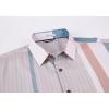 imageAlex Vando Mens Big Plaid Button Down Shirts Wrinkle Free 4Way Stretch Smart Casual ShirtBeigeBrown
