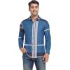 imageAlex Vando Mens Big Plaid Button Down Shirts Wrinkle Free 4Way Stretch Smart Casual ShirtRoyalBlack