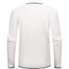 imageAlex Vando Mens Retro Cardigan Shirts Long Sleeve Two Pockets Knit Casual Button Down Shirts for MenBeige