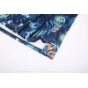 imageAlex Vando Mens Hawaiian Golf Shirt Moisture Wicking Digital Print Golf Shirts for MenNavy Leaf