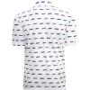 imageAlex Vando Mens Hawaiian Golf Shirt Moisture Wicking Digital Print Golf Shirts for MenWhite Car