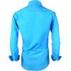 imageAlex Vando Mens Dress Shirts Regular Fit Long Sleeve Stretch Business Dress Shirts for MenL17turquoise