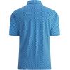 imageAlex Vando Mens Golf Shirt Moisture Wicking QuickDry Print Performance Polo Shirts for MenBlue Navy Square