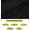 imageAlex Vando Mens Water Proof Button Down Shirts Two Pockets Long Sleeve Outdoor ShirtsBlack