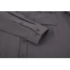 imageAlex Vando Mens Water Proof Button Down Shirts Two Pockets Long Sleeve Outdoor ShirtsCharcoal