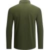 imageAlex Vando Mens Golf Shirt Moisture Wicking QuickDry Solid Long Sleeve Polo Shirts for MenOlive 09