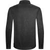 imageAlex Vando Mens Suede Shirt Jackets Long Sleeve Two Pockets Snap Casual Button Down ShirtsBlack