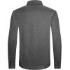 imageAlex Vando Mens Suede Shirt Jackets Long Sleeve Two Pockets Snap Casual Button Down ShirtsCharcoal