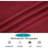 imageAlex Vando Mens Suede Shirt Jackets Long Sleeve Two Pockets Snap Casual Button Down ShirtsWine