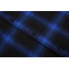 imageAlex Vando Mens Button Down Shirts Regular Fit Long Sleeve Casual Plaid Flannel ShirtNavyRoyal