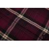 imageAlex Vando Mens Button Down Shirts Regular Fit Long Sleeve Casual Plaid Flannel ShirtWineKhaki N43