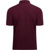 imageAlex Vando Mens Golf Shirt Moisture Wicking QuickDry Solid Short Sleeve Polo Shirts for MenBurgundy 09