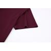 imageAlex Vando Mens Golf Shirt Moisture Wicking QuickDry Solid Short Sleeve Polo Shirts for MenBurgundy 09