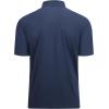 imageAlex Vando Mens Golf Shirt Moisture Wicking QuickDry Solid Short Sleeve Polo Shirts for MenNavy 09