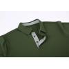 imageAlex Vando Mens Golf Shirt Moisture Wicking QuickDry Solid Short Sleeve Polo Shirts for MenOlive 09