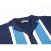 imageAlex Vando Mens Knitted Dress Shirts 8Way Stretch Easy Care Solid Short Sleeve Shirt for MenNavyblue
