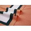 imageAlex Vando Mens Knitted Dress Shirts 8Way Stretch Easy Care Solid Short Sleeve Shirt for MenOrangeWhite