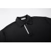 imageAlex Vando Mens Polo Shirt Cotton Blend Fashion Casual Polo Shirts for MenBlack