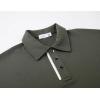 imageAlex Vando Mens Polo Shirt Cotton Blend Fashion Casual Polo Shirts for MenGreen