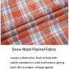 imageAlex Vando Mens Button Down Shirts Regular Fit Long Sleeve Casual Plaid Flannel ShirtSnow Red