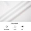 imageAlex Vando Mens Long Sleeve Zipper Golf Shirts Color Block Texture Polo Shirt for MenWhite