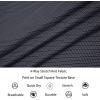 imageAlex Vando Mens Print Button Down Shirts Breathable Long Sleeve Regular Fit Knit Dress Shirts for MenBlack Diamond