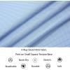 imageAlex Vando Mens Print Button Down Shirts Breathable Long Sleeve Regular Fit Knit Dress Shirts for MenBlue Circle