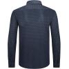 imageAlex Vando Mens Print Button Down Shirts Breathable Long Sleeve Regular Fit Knit Dress Shirts for MenNavy Sail