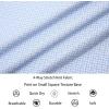 imageAlex Vando Mens Print Button Down Shirts Breathable Long Sleeve Regular Fit Knit Dress Shirts for MenWhite Clover