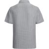 imageAlex Vando Mens Printed Dress Shirts Short Sleeve Easy Care Regular Fit Button Down ShirtBlack Square 4482
