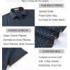 imageAlex Vando Mens Printed Dress Shirts Short Sleeve Easy Care Regular Fit Button Down ShirtBlack Tree 402