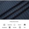 imageAlex Vando Mens Printed Dress Shirts Short Sleeve Easy Care Regular Fit Button Down ShirtBlack Tree 402
