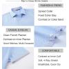 imageAlex Vando Mens Printed Dress Shirts Short Sleeve Easy Care Regular Fit Button Down ShirtBlue Pinstripe 6974