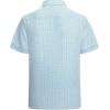 imageAlex Vando Mens Printed Dress Shirts Short Sleeve Easy Care Regular Fit Button Down ShirtTurquoise Paisley 1670