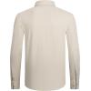 imageAlex Vando Mens Dress Shirts 8Way Super Stretch French Placket Business Button Down Shirt MenKhaki