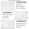 imageAlex Vando Mens Dress Shirts 8Way Super Stretch French Placket Business Button Down Shirt MenWhite